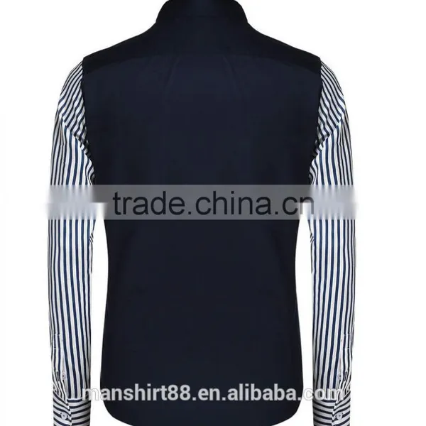 Men's Casual T-shirts Slim Fit Camisa Dress Shirts photo-4