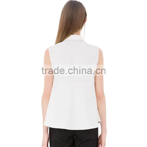 White Fancy Saree Embroidered Cotton Fashion Women Chiffon Elegant Ladies Blouse Design photo-2