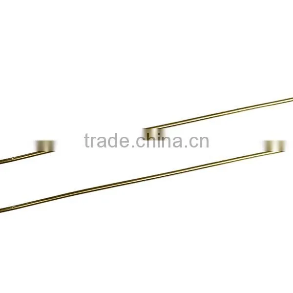 Copper Beading Wire Thread Cord Round Gold Plated 0.5mm Dia. , 2 Rolls photo-3