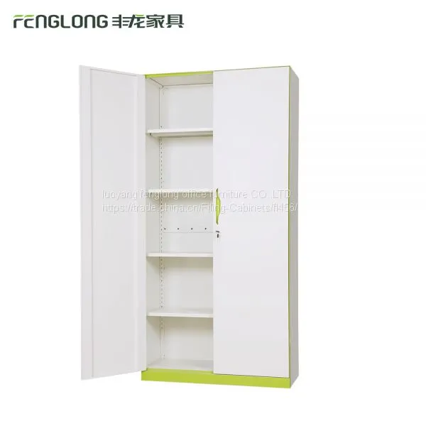 Knock Down Structure Steel/metal Swing 2 Door Filing Cabinet photo-3