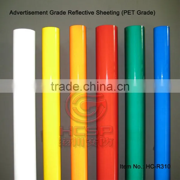 Reflective Sheeting (Advertising Grade,PET Type) Self-adhesive Reflective Film Reflective Sheeting Advertisement Grade photo-2
