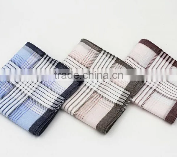 Factory Direct Hot Sale Wholesale 100% Cotton Mens Handkerchief photo-6