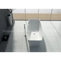 Square Resin Stone Bathtub photo-3