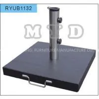 Outdoorsquare Black Polish Grantie Umbrella Base 35kgs