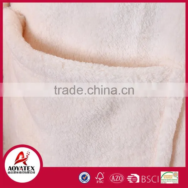 Knee Length Coral Fleece Women Bathrobe Plush Sleepwear photo-4