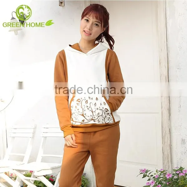 2018 The Lower Abdomen Leaves the Design of a Hooded Suits Garment AK083 photo-5