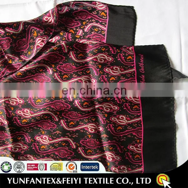 2015 the Newest Design High Fashion Soft Poplin Silk Scarf photo-2