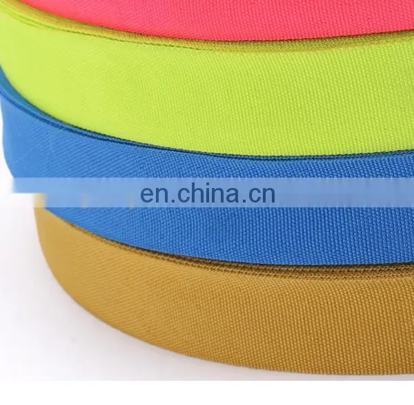 Factory Supply High Quality Multi Colored Polyester Webbing for Bags photo-4