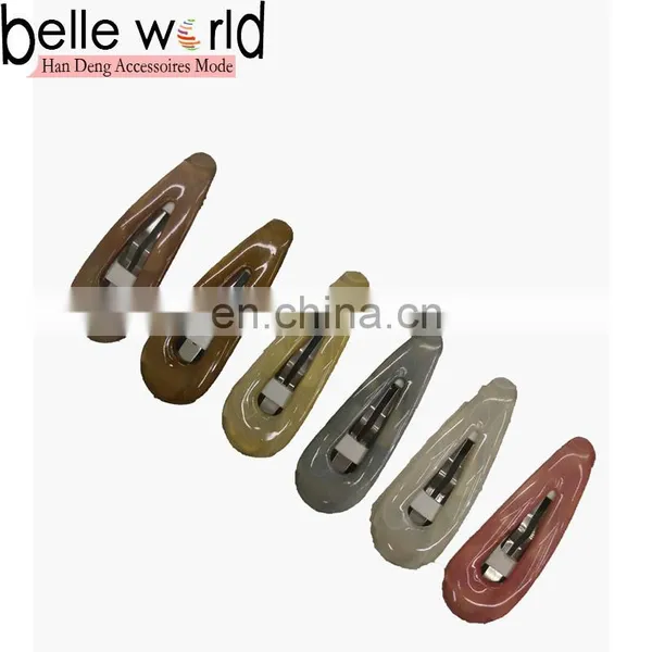 Fashion Factory OEM Acrylic Snap Hair Clip photo-2