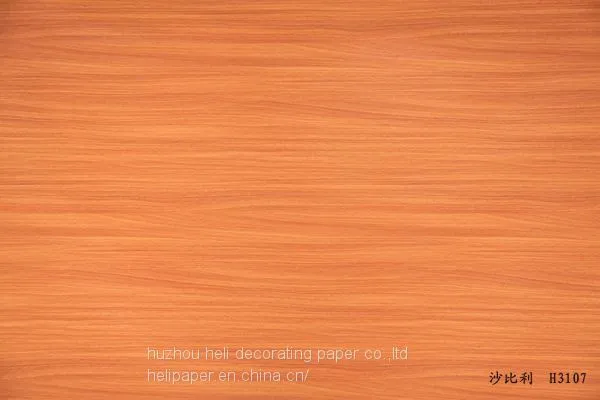 Sapele Wood Grain Decorative Paper photo-2