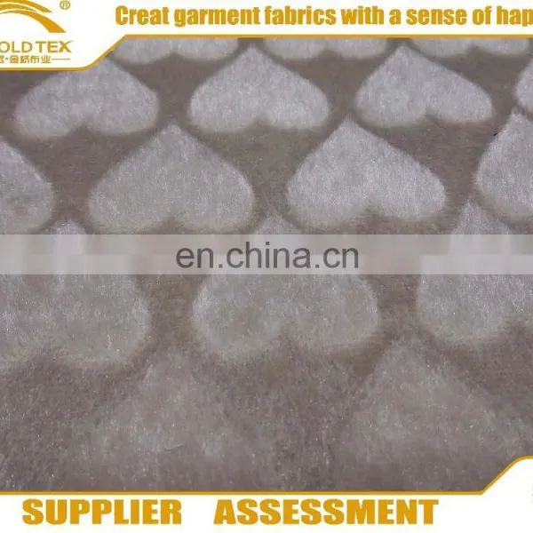 2016 Top Grade 100%polyester Brushed Tricot Fabric for Sofa Fabric