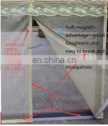 In the Middle Open Type of Magnetic Screen Window Netting for Preventing Bugs photo-2