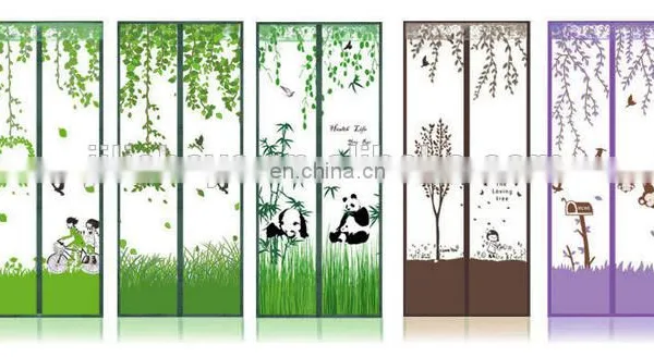 2017 Hot Selling Magnetic Hands Free Fly Mosquito Bug Insect Screen for Bedroom Decoration photo-5
