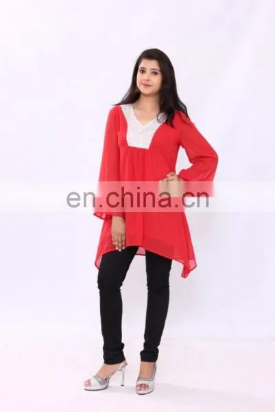 GEORGETTE SEQUENCE TOP photo-2