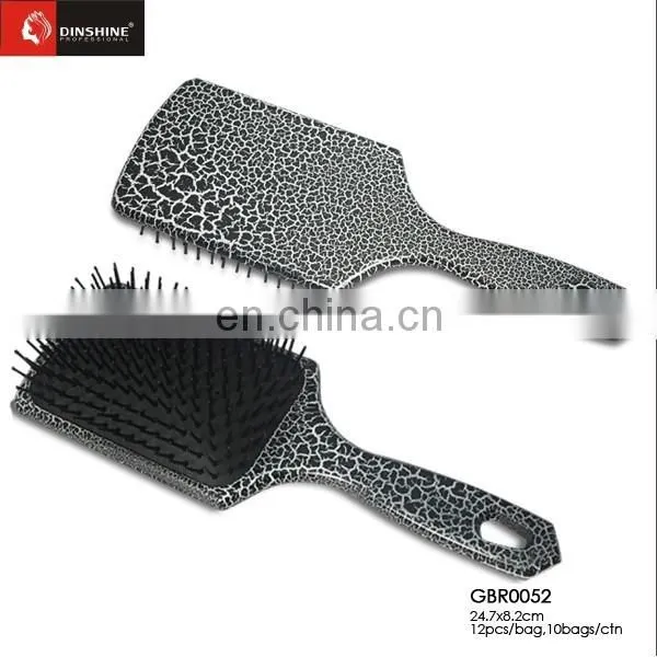 ECO Natural Plastic Hair Brush Set With Nylon Pins GuangZhou Hair Brush Manufacturing photo-4