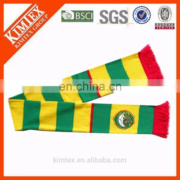 Fashion Acrylic Knit Football Baseball Sports Scarf photo-3