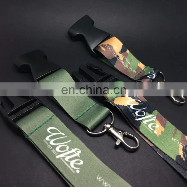 Card Holder Neck Strap Printing Luminated Tubular Lanyard photo-3