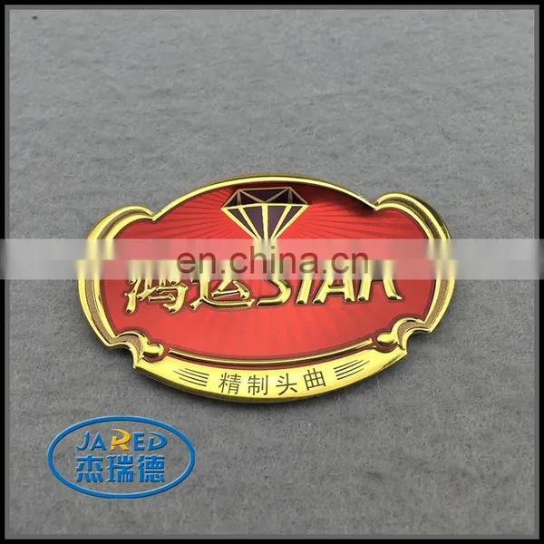Handmade Metal Crafts Adhesive Aluminum Wine Label
