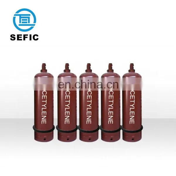 Seamless Stainless Steel Acetylene Cylinder Dissolved Acetylene Gas Cylinder photo-3
