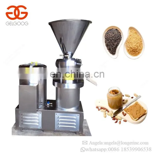 Hot Sale Cashew Coconut Jam Making Equipment Avocado Hummus Hazelnut Colloid Mill Chili Grinder Date Paste Grinding Machine photo-4