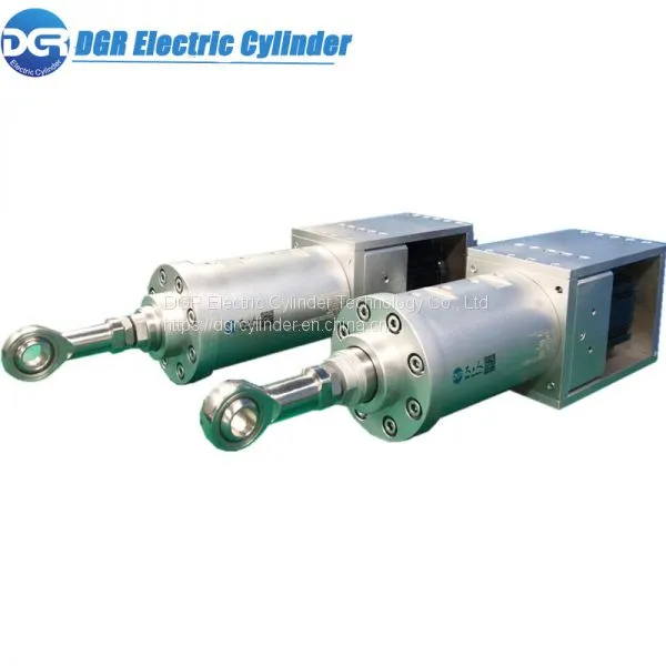 20 Tons Large Thrust Custom Heavy Duty Servo Linear Electric Push-pull Cylinder For Filling Machinery photo-3