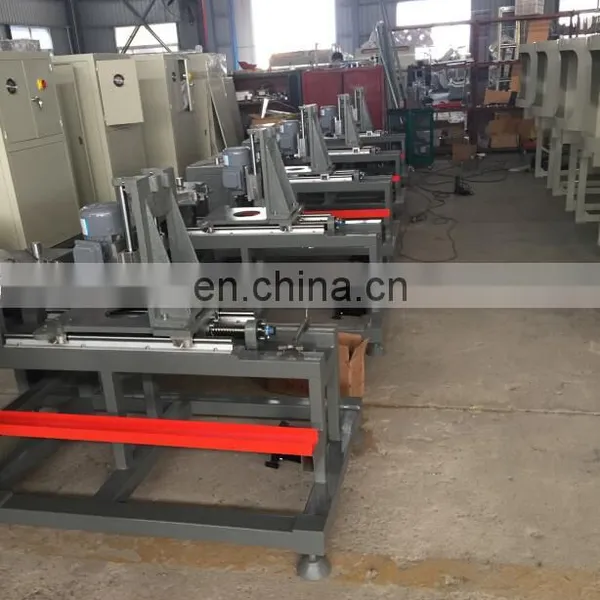 Three Cutter Welding Corner CNC Cleaning Equipment for UPVC Window photo-5