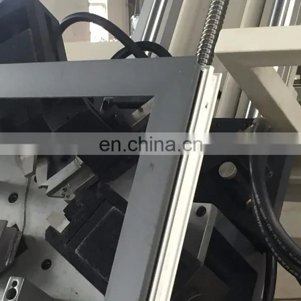 Aluminum Window Automatic Four Corners Aluminum Profile Crimping Machine photo-3