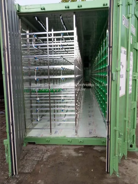 Barley Wheat Seed Germination Machine Hydroponic Feed Container Nursery System photo-2