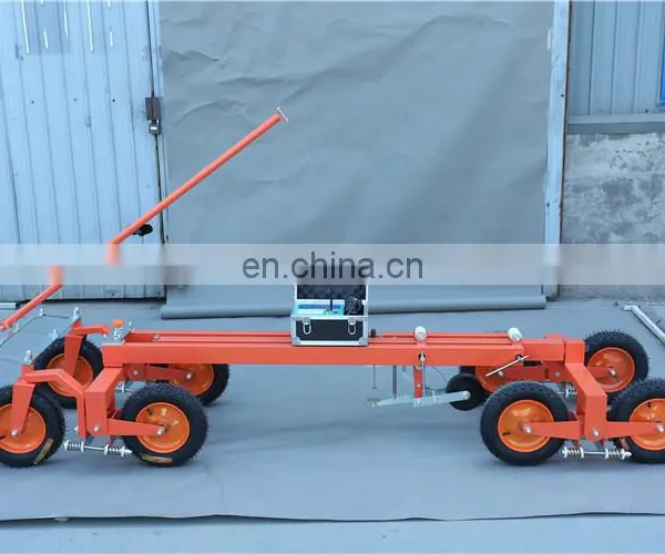 Portable Highway Continuous Eight-wheel Flatness Meter Road Pavement Surface Roughness Tester photo-4