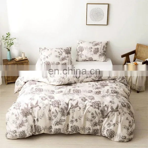 Luxury Bedding Sets Queen King Size 100% Polyester 3D Printing Bedsheets And Bed Duvet Cover Set photo-4