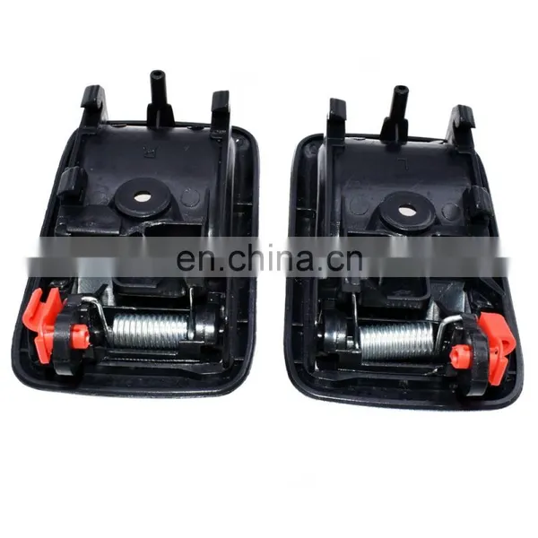 Free Shipping! 2pcs Front Rear Left Right Door Handle Inside Black for Toyota Tercel 4Runner photo-2
