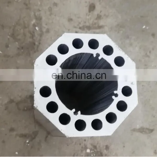 High Power LED Octagonal Shape Aluminum Heatsink Extrusion Profiles Different Surface Treatment photo-4