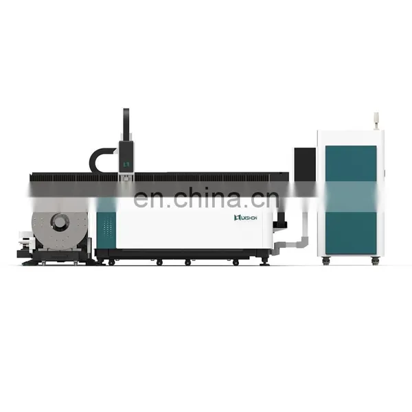 2021 LXSHOW 1000w 1500W 2000W 3000W 4000W Laser Power for Thick Metal 3015 Fiber Laser Cutting Machine Sheet Metal Laser Cutter photo-2