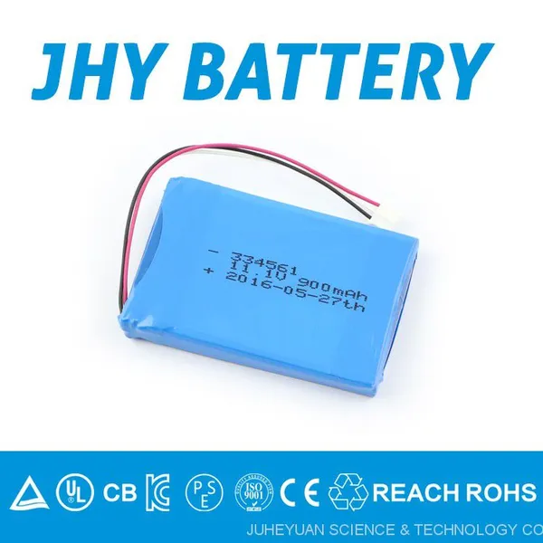 JHY334561 Shenzhen Small Rechargeable 12v Lipo Battery