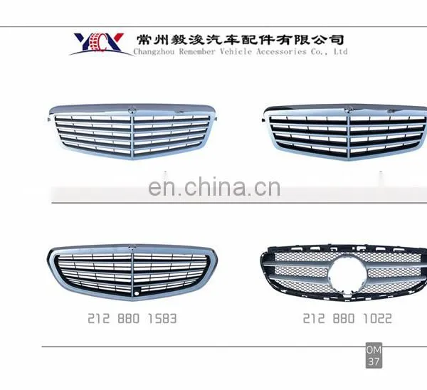 Car Intake Grille for BENZ W212 Auto Parts Front Grille (Three Horizontal) OEM 212 880 1083/0583 photo-3