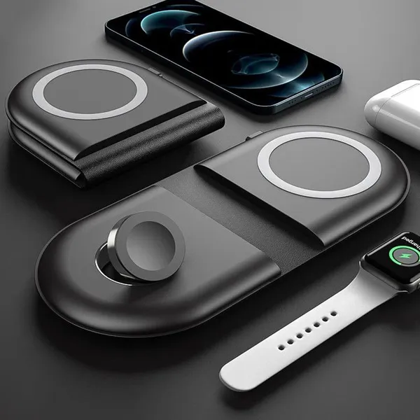 3 In1 Wireless Charger for Iphone 11 Pro X XS Max XR for Apple Watch 5 4 3 2 Airpods Pro Fast Charger Stand For Samsung S20