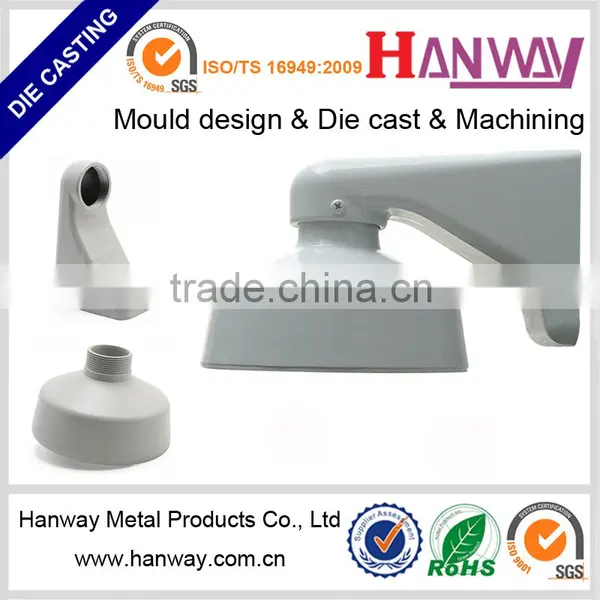 China Manufacturer Custom Made Aluminum Die Casting Security Camera Parts Cctv Camera photo-5