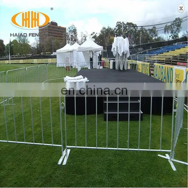 Hot Selling Traffic Activity Metal Galvanized Crowd Control Pedestrian Barrier photo-3