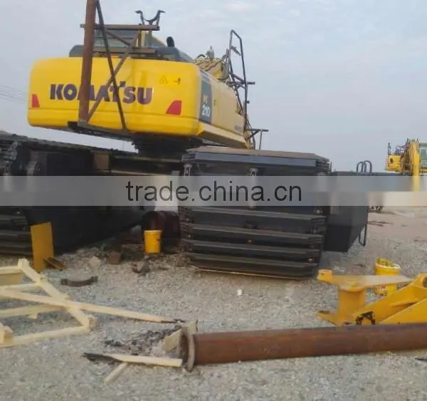 Brand New Amphibious Excavator With Side Pontoons GET210 Applicable in Max 5m Water Dredging Excavator photo-4