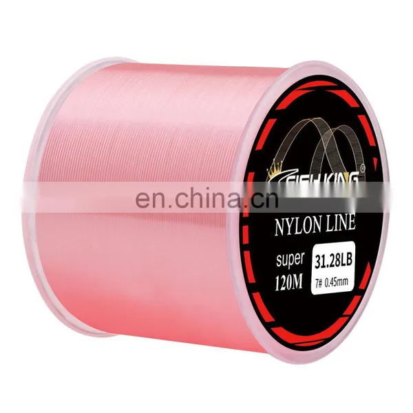 New Nylon Fishing Line 120m 5 Colors Super Strong Pull Power Line Fluorocarbon Fishing Line photo-2