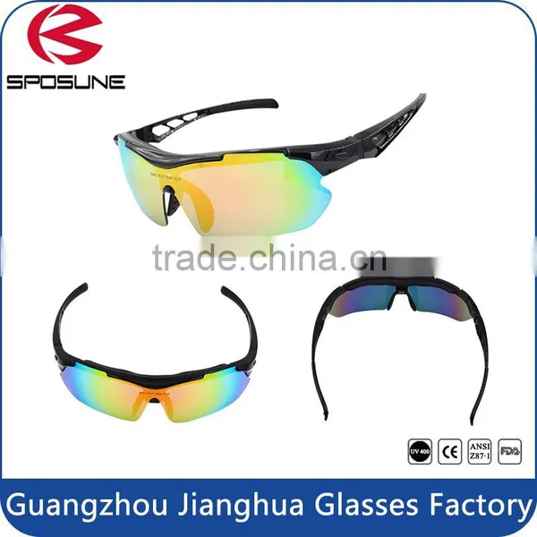 New Model Superior Scratches Resistance Windproof Dustproof Sportive Sunglasses Manufacturer photo-4