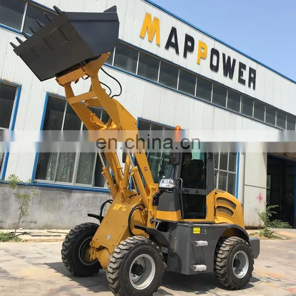 4wd 1.2ton Front Shovel Wheel Loader ZL12F photo-4