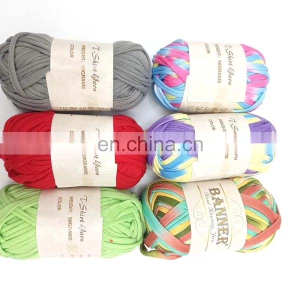 100G Tshirt Yarn Bag Crochet For Bag photo-4