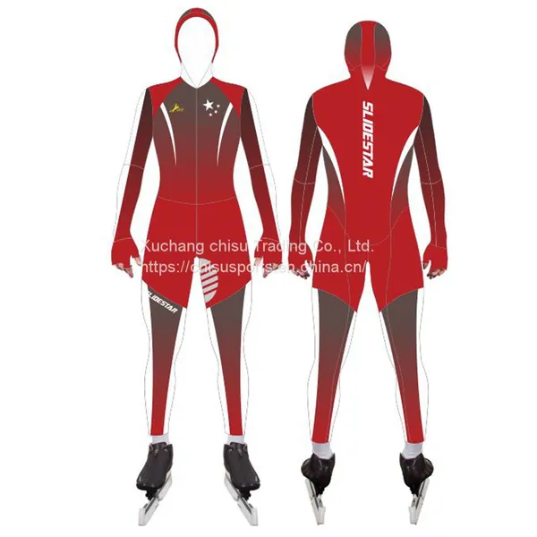 Custom no MOQ Speed Skating Skin Suit Short Track Cut Proof Suit Comfortable Short Track Speed Racing Waterproof Skating Suit