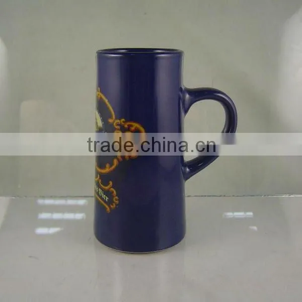 Purple Big Ceramic Mug and Cup