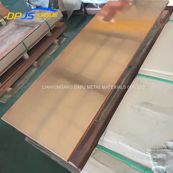 H96/C2100/Cuzn5/C21000 Copper Alloy Sheet/Plate Stable Professional China Manufacturer for Machinery Manufacturing photo-5