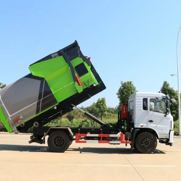 Hook Arm Garbage Truck photo-4