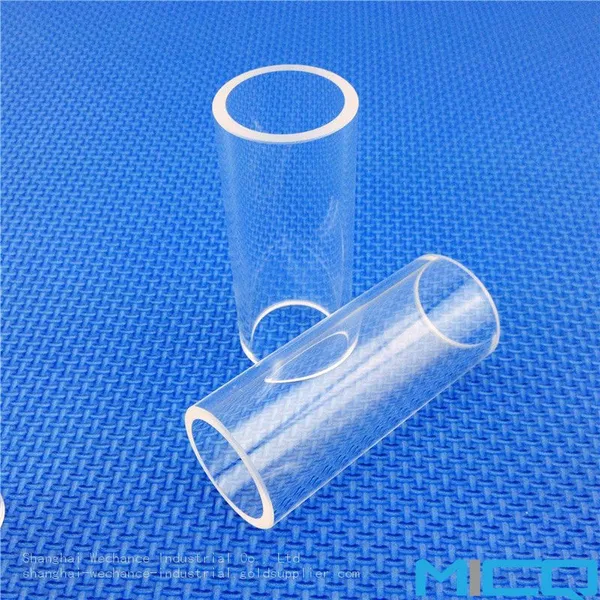 Fused Silica High Temperature High Purity Transparent Clear/opaque Quartz Tube photo-3