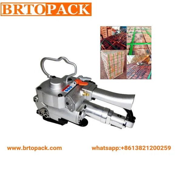 AQD19 Portable Pneumatic PET Strapping Tool Polypropylene Strapping Machine
