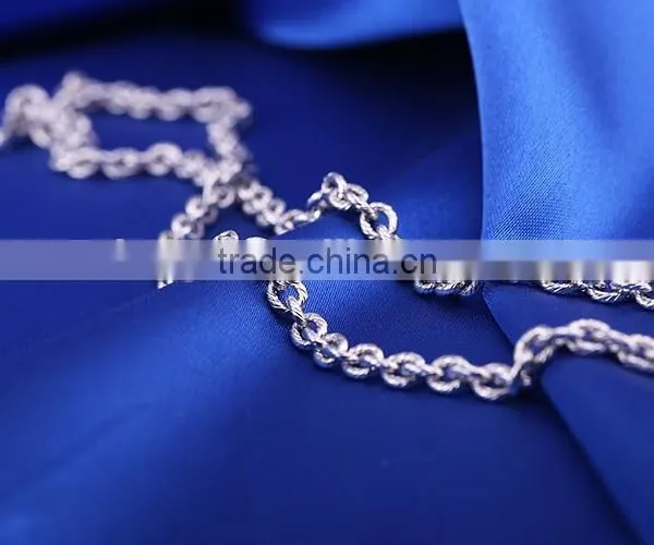 Simple Design Fashion Jewelry Rhodium Plated Cheapcable Chain Necklace photo-6